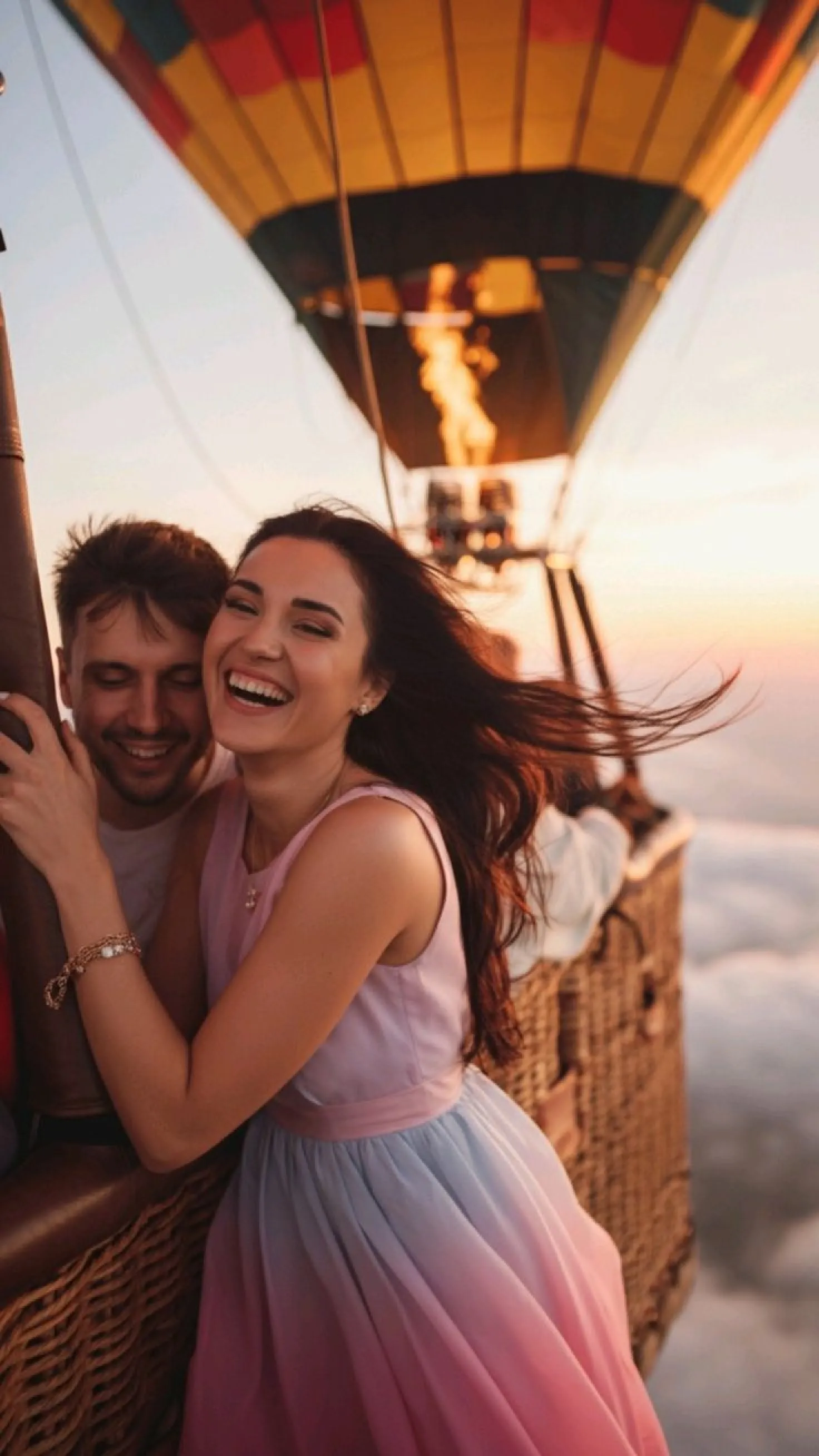 Panorama während der Fahrt